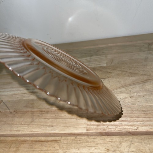 Vintage Petalware MacBeth-Evans Pink Sherbet Dessert Plate - Picture 4 of 6