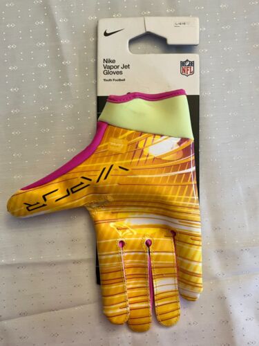 Nike Vapor Jet *SINGLE Right Glove* You Pick YL or L, New, Pink/Yellow/Orange - Picture 12 of 21