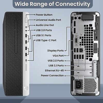 HP ProDesk G5 SFF Desktop PC Intel i7-9700 8GB Ram 256GB SSD HP ProDesk G5 SFF Desktop PC Intel i7-9700 8GB Ram 256GB SSD