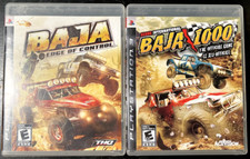 Baja: Edge of Control (2008) And Score International Baja 1000 Playstation 3 CIB