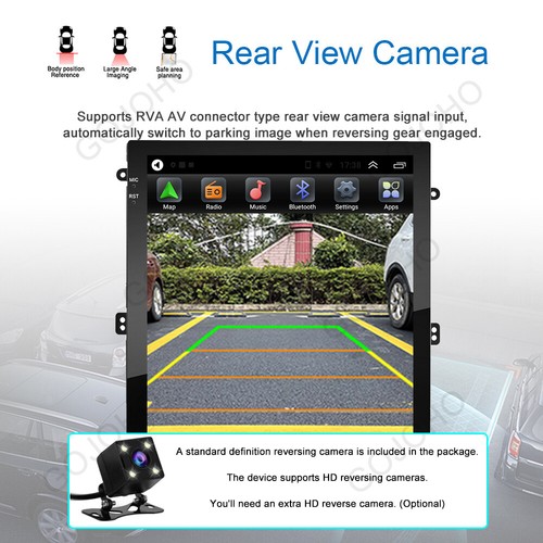9.7" Car Radio Stereo GPS For Hyundai Santa Fe IX45 2013-2018 Android 13 CarPlay - Picture 15 of 23
