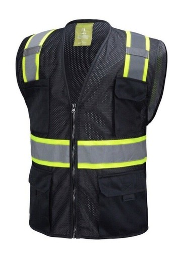 SAN FRANCISCO GIANTS MBL REFLECTIVE SAFETY VEST 🦺 ANY SIZE - Picture 2 of 2