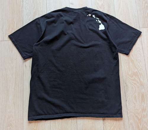 Element Vintage Y2K Hawaii Black Graphic Logo Skate Tee / Size XXL - Picture 4 of 7