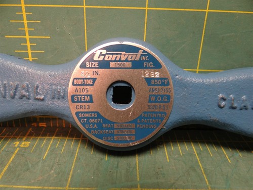 Manija de válvula de estrangulación Conval Inc. 1500 para válvula de tamaño 3/4 - Imagen 3 de 4