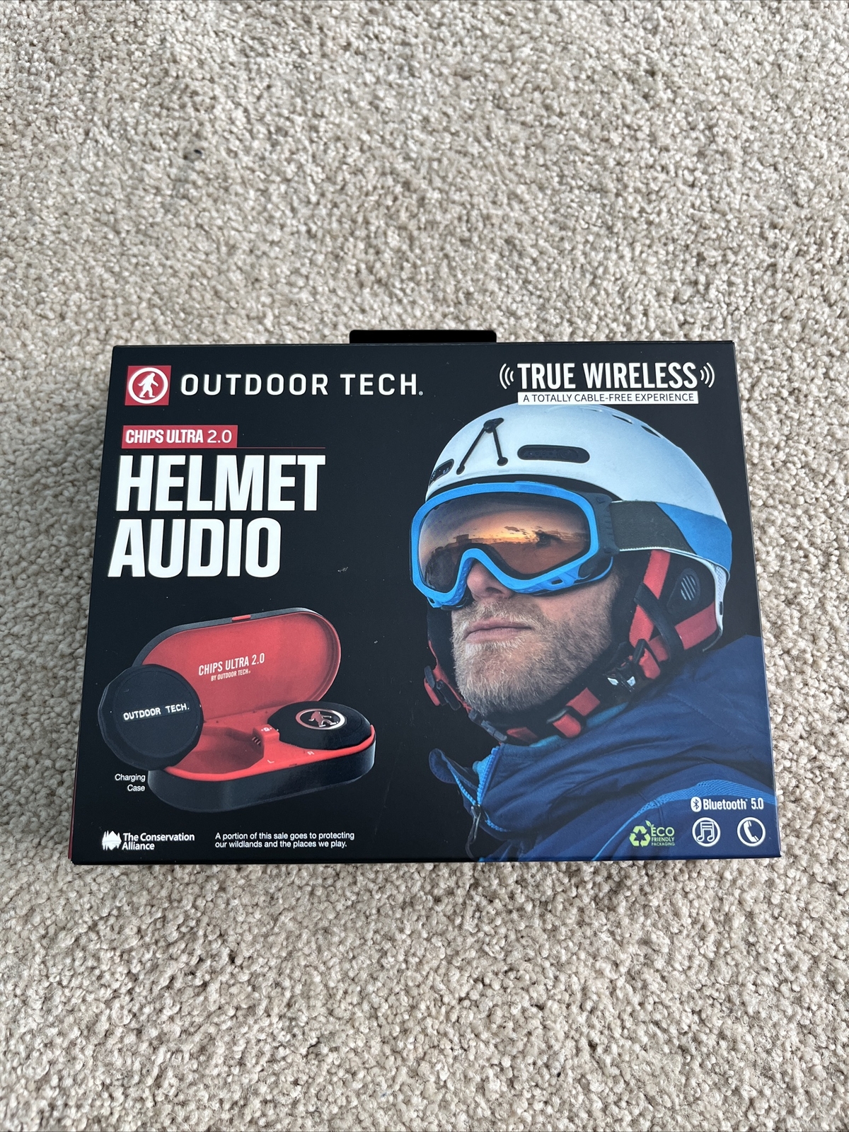 Outdoor Tech Chips Ultra 2.0 - True Wireless Snow Helmet Audio - NEW!