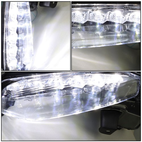 Conjunto de faros antiniebla de parachoques DRL para Toyota Corolla 2017-2019 lado izquierdo y derecho - Imagen 2 de 12