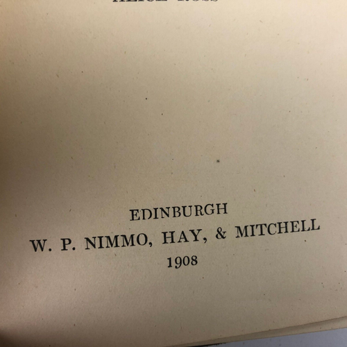 Poems of Tennyson    Alice Ross W. P. Nimmo, Hay, & Mitchell   1908 Leather Gilt - Picture 11 of 12