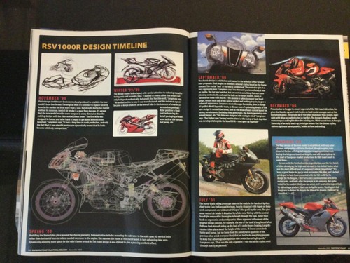 Motorcyclist November 2003 Aprilia RSV1000R Mille Yamaha R1 Kawasaki ZX-10R. - Picture 6 of 6