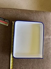 Vintage Porcelain photo developing tray 8 x 10 size