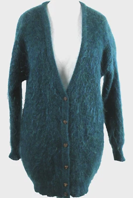 Yessica Mohair Strickjacke Vintage Longjacke Damen Gr.40/42 sehr guter Zustand - Bild 1 von 4