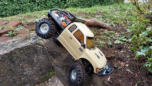 2x RC 1.9 Mud Slingers Tires 120mm & 1.9 Heavy Beadlock Wheels For SCX10 Crawler - Picture 3 of 25