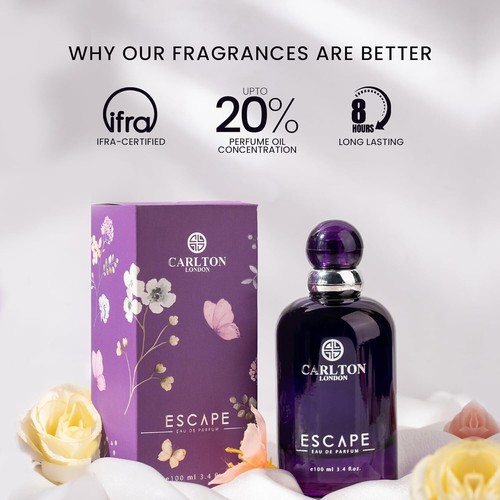 Carlton London Escape Perfume 100 ml | Eau de Parfum da Donna - Foto 3 di 6
