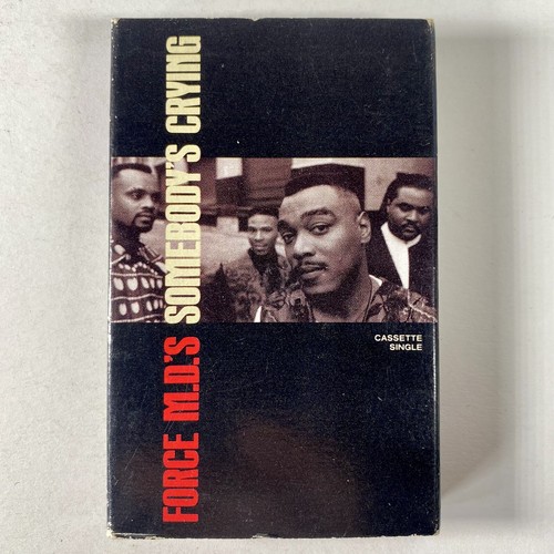 Force M.D.'s Somebody's Crying 1990 Cassette Tape Single 9 19539-4 Tested Works - Picture 1 of 6