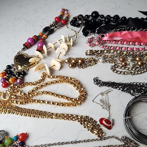 Lote de collares de joyería de moda de más de 4 lb - Imagen 3 de 10