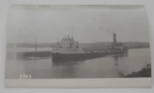 Steamship Steamer MAPLEHEATH real photo postcard RPPC