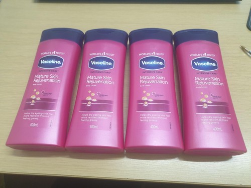 Vaseline Intensive Care Body Lotion, Mature Skin Rejuvenation X4 400ml £19.69 - Picture 12 of 12
