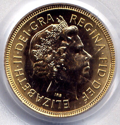 Great Britain UK : Elizabeth II : Gold Half Sovereign 2000 London - PCGS MS 66 - Photo 4/4