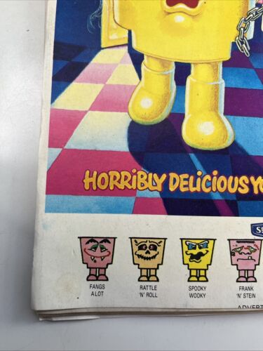 Fiendish Feet Full Page Colour Advert St Ivel Yogurt Spooky Wooky Vtg Ephemera - Picture 5 of 6