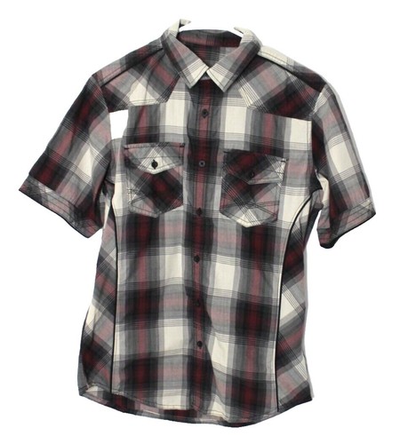 Helix Shirt Men's Medium Multicolor Long Sleeve Plaid