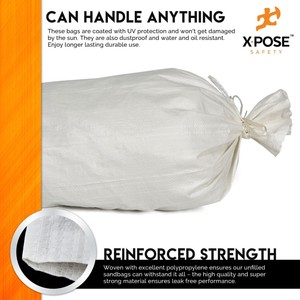 RK Polypropylene empty SandBag sand bag with Built-in Ties UV protection