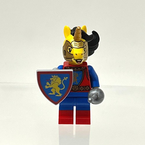 New Lego BAM 2023 Q2 Minifigure - Unicorn Knight w/ Sword & Shield - Picture 8 of 10