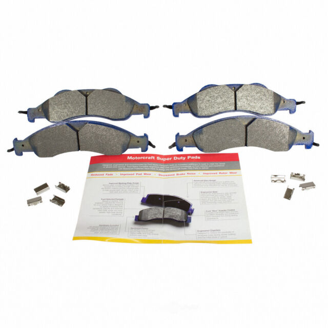 Disc Brake Pad Set-Pads Superduty Integrally Molded Front MOTORCRAFT