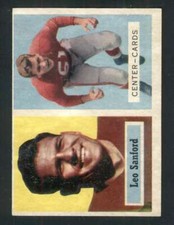 1957 Topps #74 Leo Sanford EXMT/EXMT+ 76819 