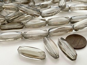 200 Black Diamond Crystal Glass 4mm Round Round Beads