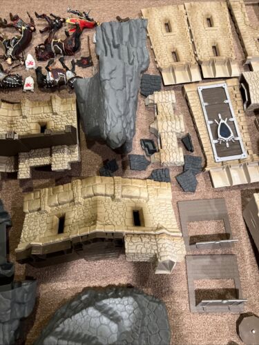 Schleich Big Knights Castle 42102 Grobe Ritterburg Used Loose With Figures Horse - Picture 12 of 24