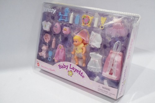 Krissy Baby Layette Baby Sister Barbie 1999 Mattel #26572 BRAND NEW NIB RARE a20 - Picture 4 of 7