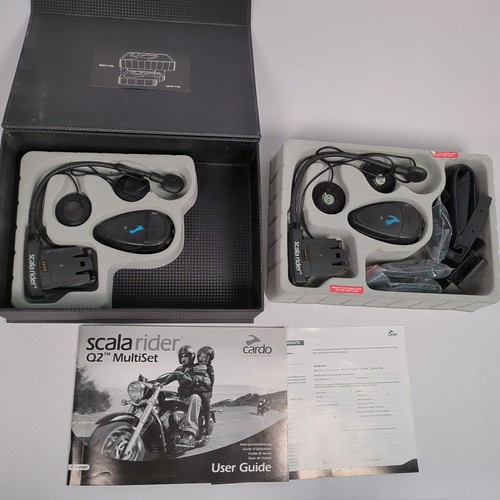 Cardo Scala Rider Q2 Bike-to-Bike Headset Intercom Talk Bluetooth System PARTS