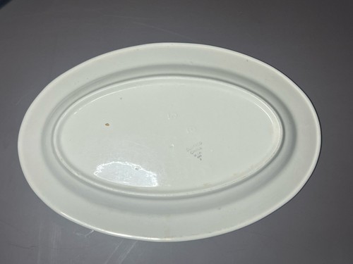 3 Vintage Buffalo China 13.75” Oval Double Happiness Serving Platters Restaurant - Picture 5 of 6