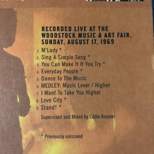 Sly & the Family Stone - Woodstock Experience 2 CD Set - Limited Ed. - NO Poster - Picture 4 of 19