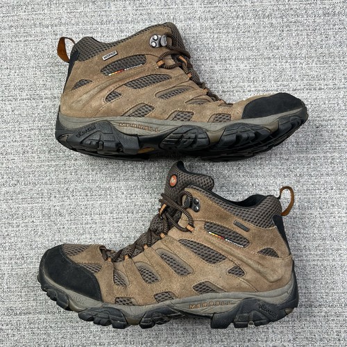 Merrell Moab Hiking Boots Men's 11.5 Outdoor Performance Waterproof Mid Top - Picture 5 of 7