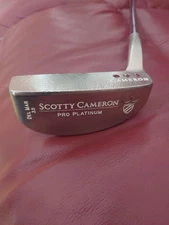 Scotty Cameron PRO PLATINUM DEL MAR 3.5 Putter PT Micro Bell 34 in RH