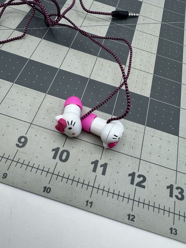 Sanrio Hello Kitty auricolari cablati jack aux 3,5 mm con borsa - Foto 6 di 6