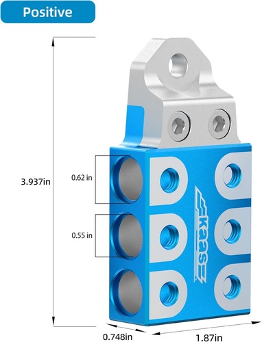 Versatile 8AWG to 4/0 AWG Heavy-Duty Battery Terminal for Automotive and Beyond - Picture 6 of 9
