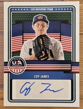 Coy James 2023 Panini Stars & Stripes Team USA Auto Autograph