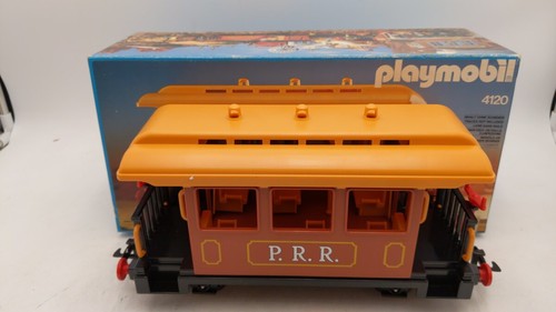 Playmobil 4120 G Scale Pennsylvania Rial Road Passenger Car EX/Box - Picture 1 of 8