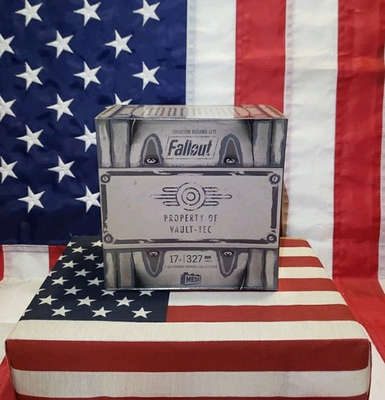 #ad #ad FALLOUT Collector Building Set Property Of Vault TEC T 60 Power Armor Collection $35.00