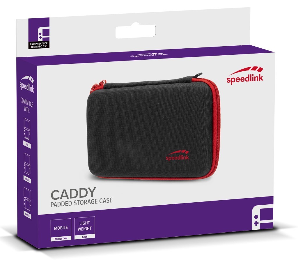 Speedlink Storage Tasche Case Schutz-Hülle Etui für Nintendo New 2DS XL 3DS XL