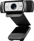 Logitech - Pro Kamera internetowa Full HD 1080 do laptopów z ultraszerokim kątem - czarna