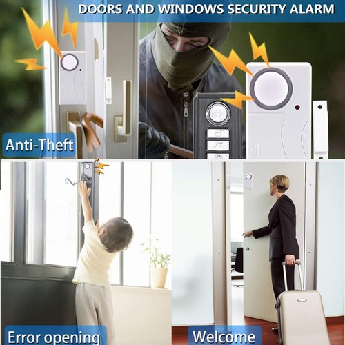 Wireless Remote Door Alarm, Windows Open Alarms,Magnetic Sensor, Pool Door Al... - Picture 4 of 6