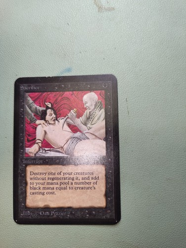 MTG Sacrifice Alpha Moderately Played - Picture 3 of 6