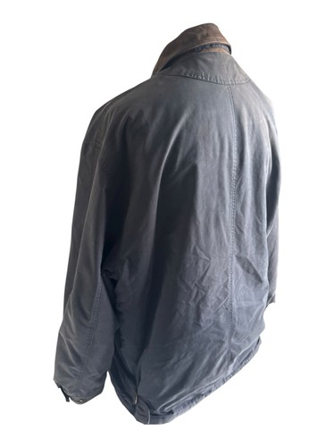 Vintage GANT U.S.A. "The Slugger" Field Jacket | Wax Cotton Wool Lined | Large L - Picture 7 of 24