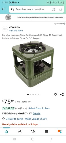 Firewheel Kerosene Cooking Stove