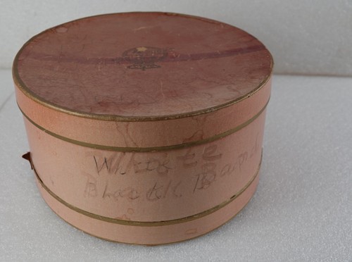 RARE WHITE FUR MENS 7 1/8 HAT BORSALINO ALESSANDRIA DERBY MADE IN ITALY W/ BOX - Picture 2 of 14