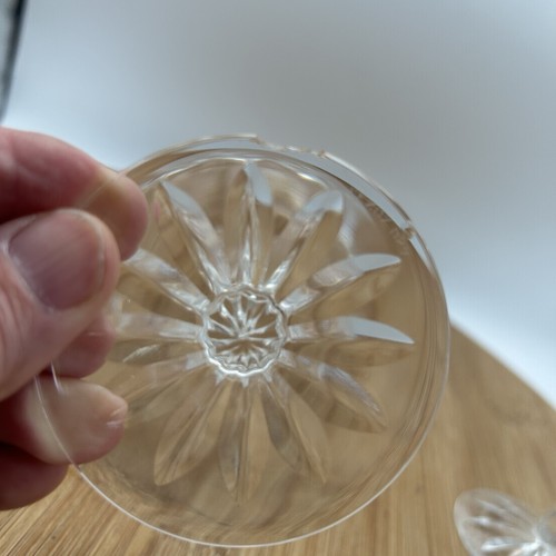 Lenox USA Charleston Crystal Wine Glass 6 3/4" Tall - Flawed See Pic - Picture 4 of 4