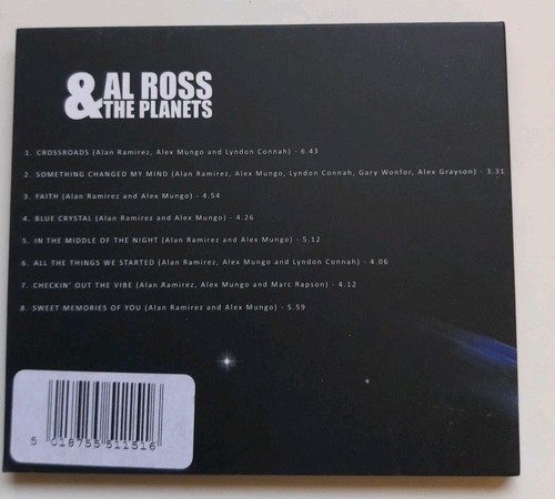 AL ROSS & THE PLANETS - Blue Crystal CD (2021) Digipak Pop/Blues Rock ARP002CD - Picture 4 of 4