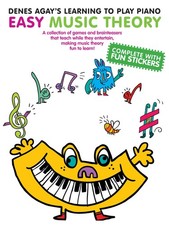 Denes Agay Learning To Play Piano Easy Music Theory for Kids Lessons Book